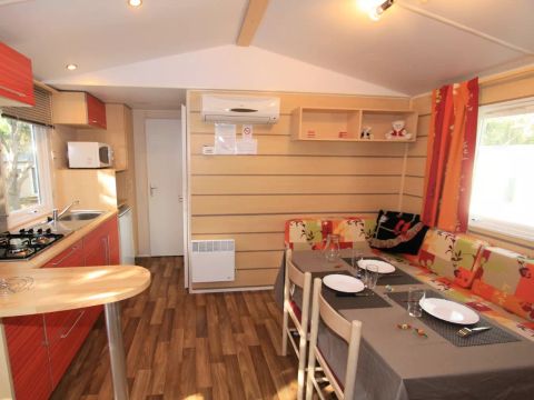 MOBILHOME 6 personnes - Mobil home 3 pièces 4/6 personnes