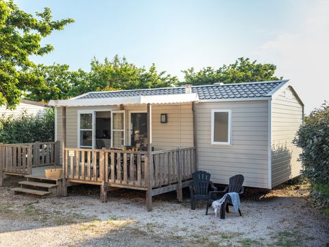 MOBILHOME 5 personnes - Mobil-home | Premium Azure | 2 Ch. | 5 Pers. | Terrasse Lounge | Clim.