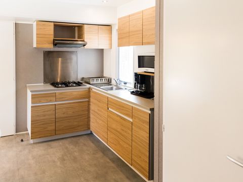 MOBILHOME 5 personnes - Mobil-home | Premium Azure | 2 Ch. | 5 Pers. | Terrasse Lounge | Clim.