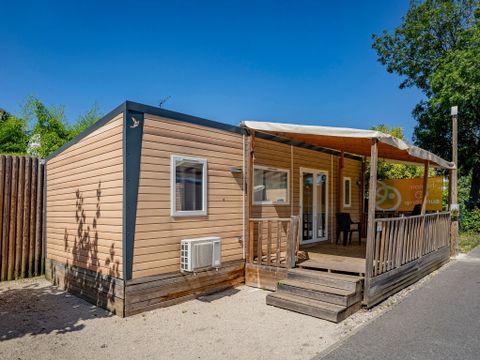 MOBILHOME 6 personnes - Mobil-home | Premium Azure | 3 Ch. | 6 Pers. | Terrasse Lounge | Clim.