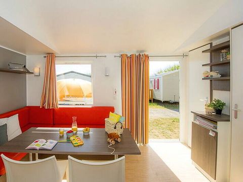 BUNGALOW 6 personnes - Mobil-home | Comfort | 3 Ch. | 6 Pers. | Terrasse Simple | 1 SDB | Clim.