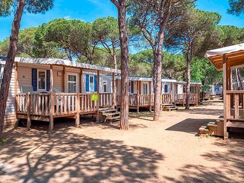 Mobilhome 4 personnes - Mobil-home | Comfort | 2 Ch. | 4 Pers. | Terrasse surélevée | Clim.