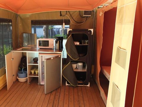 BUNGALOW TOILÉ 4 personnes - LODGE CARAIBES - sans sanitaires