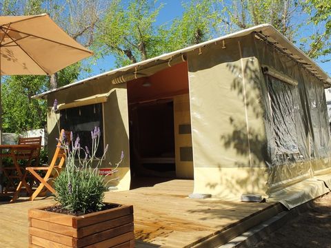 BUNGALOW TOILÉ 4 personnes - LODGE CARAIBES - sans sanitaires
