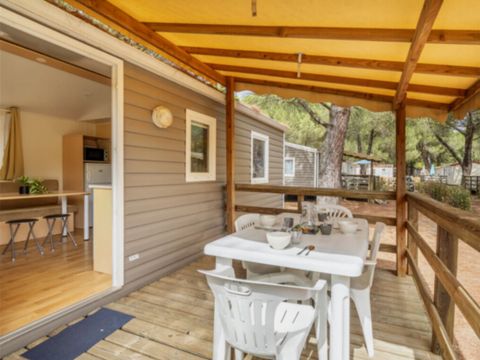 MOBILHOME 4 personnes - Mobil-home Eco 2 Chambres  4 Personnes Samedi