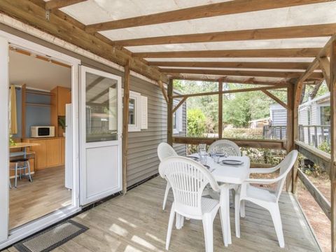 MOBILHOME 4 personnes - Mobil-Home Eco Clim 2 Chambres 4 Personnes  Mercredi