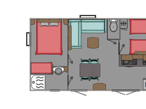 MOBILHOME 6 personnes - Mobilhome Confort