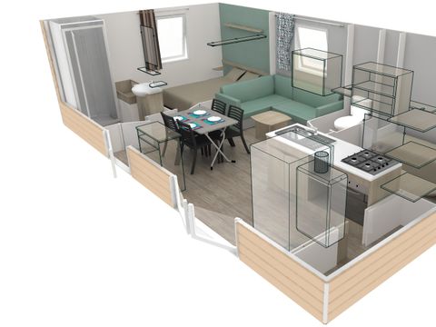 MOBILHOME 6 personnes - Mobilhome Confort