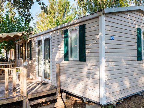 MOBILHOME 6 personnes - Mobil-home | Classic | 2 Ch. | 4/6 Pers. | Terrasse surélevée | TV