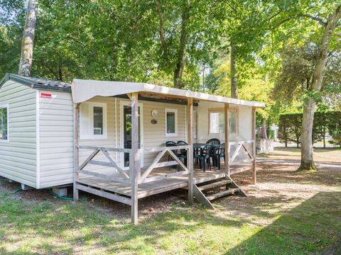 MOBILHOME 6 personnes - Mobil-home | Comfort | 3 Ch. | 6 Pers. | Terrasse surélevée | TV