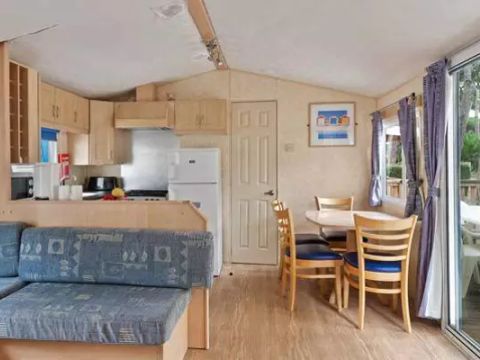 MOBILHOME 8 personnes - Mobil-home | Classic | 3 Ch. | 6/8 Pers. | Terrasse surélevée | Clim.