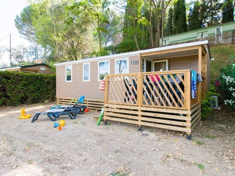 MOBILHOME 6 personnes - Mobil-home | Comfort | 3 Ch. | 6 Pers. | Terrasse simple | Clim. | TV