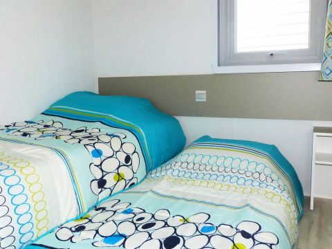 MOBILHOME 8 personnes - Mobil-Home Texas Standard 4 Pièces 6/8 Personnes Climatisé + TV