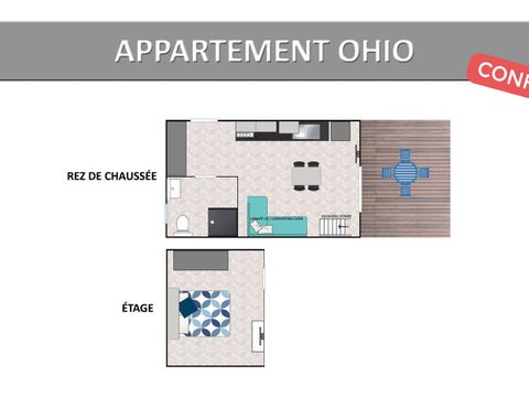 APPARTEMENT 2 personnes - APPARTEMENT OHIO