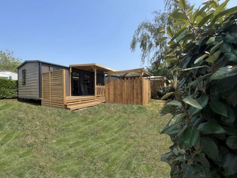 Mobilhome 4 personnes - 2 chambres - LUXE avec SPA