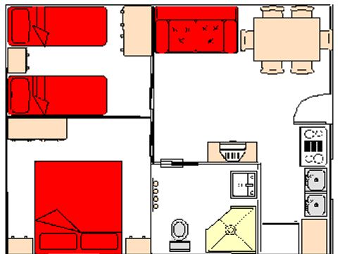 CHALET 4 personnes - CHALET 4 personnes