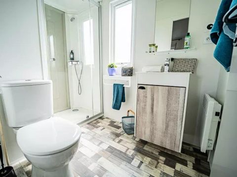 MOBILHOME 6 personnes - Trio Premium - Jacuzzi + Climatisé + TV