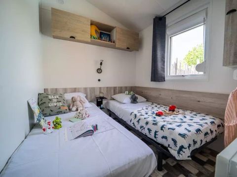 MOBILHOME 6 personnes - Trio Premium - Jacuzzi + Climatisé + TV