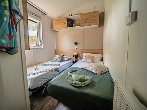 MOBILHOME 8 personnes - Quattro Premium 5 Pièces 8 Personnes Jacuzzi + Climatisé + TV 