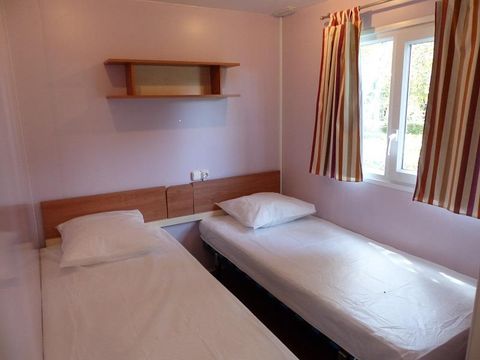 MOBILHOME 6 personnes - Mobil-Home Confort Sun Roller -35m² (3ch) - terrasse semi-couverte - clim 2/6 pers