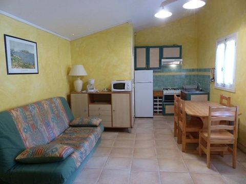 Gîte 2/6 personnes - Maisonnette Confort 35m² - 2 chambres - Terrasse - TV