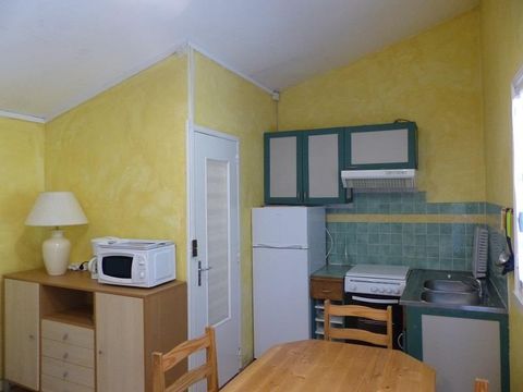 Gîte 2/6 personnes - Maisonnette Confort 35m² - 2 chambres - Terrasse - TV