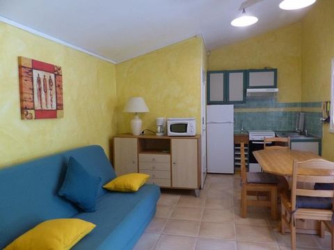 Gîte 2/6 personnes - Maisonnette Confort 35m² - 2 chambres - Terrasse - TV