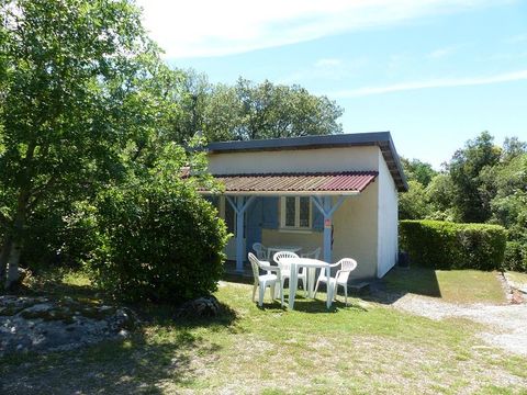 Gîte 2/6 personnes - Maisonnette Confort 35m² - 2 chambres - Terrasse - TV
