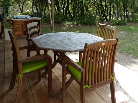 BUNGALOW TOILÉ 5 personnes - LODGE SAFARI sans sanitaires