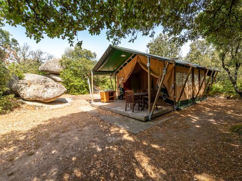 BUNGALOW TOILÉ 5 personnes - LODGE SAFARI sans sanitaires