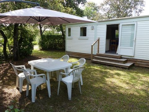 Mobilhome 4 personnes - 28 m² avec Jardin