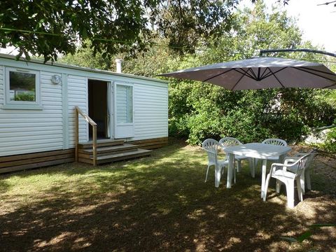Mobilhome 4 personnes - 28 m² avec Jardin