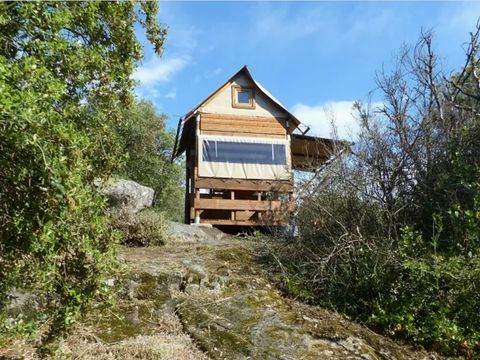 TENTE TOILE ET BOIS 2 personnes - Tente Bivouac Small sur pilotis Standard 1 chambre - en pleine nature (sans sanitaires) 1/2 pers