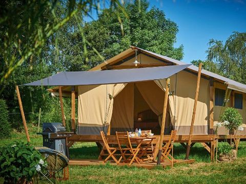 BUNGALOW TOILÉ 6 personnes - Lodge Classique (sans sanitaires)