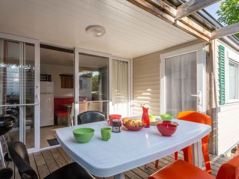 MOBILHOME 5 personnes - Cottage face au jeux enfants