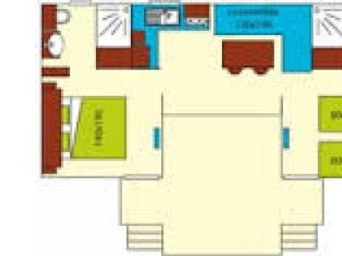 MOBILHOME 5 personnes - Cottage face au jeux enfants