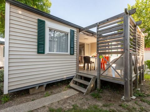 MOBILHOME 5 personnes - Cottage face au jeux enfants