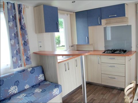 MOBILHOME 7 personnes - Eco (3 chambres) arrivée Mercredi 6/7 pers.