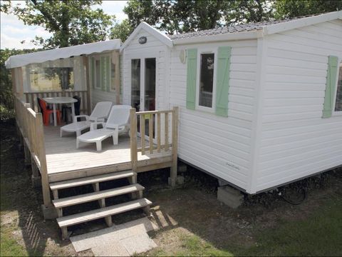 MOBILHOME 7 personnes - Eco (3 chambres) arrivée Mercredi 6/7 pers.