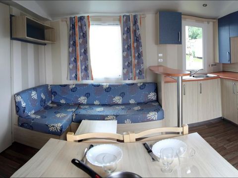 MOBILHOME 7 personnes - Eco (3 chambres) arrivée Mercredi 6/7 pers.