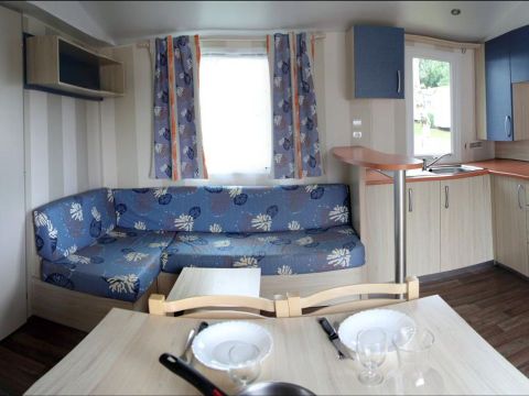 MOBILHOME 7 personnes - ECONOMIQUE.