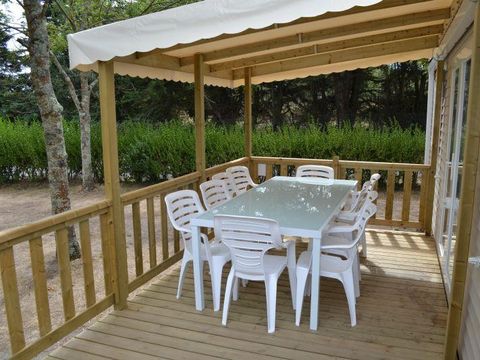 Mobilhome 8 personnes - C- Mobil-home Quatro - 4 chambres