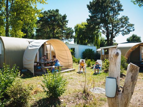 Tente 4 personnes - C- Tente Lodge Coco 2 chambres 16m²