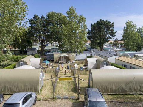 Tente 4 personnes - C- Tente Lodge Coco 2 chambres 16m²