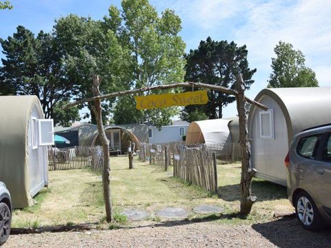 Tente 4 personnes - C- Tente Lodge Coco 2 chambres 16m²