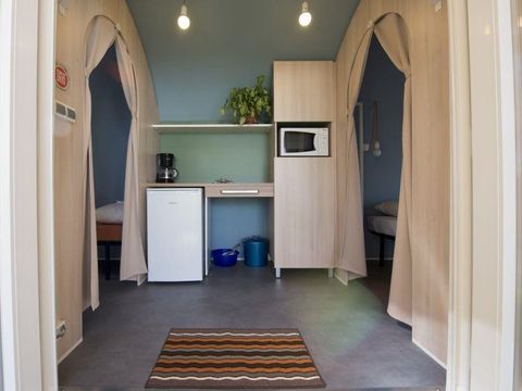 Tente 4 personnes - C- Tente Lodge Coco 2 chambres 16m²