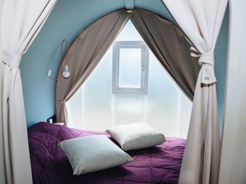 Tente 4 personnes - C- Tente Lodge Coco 2 chambres 16m²