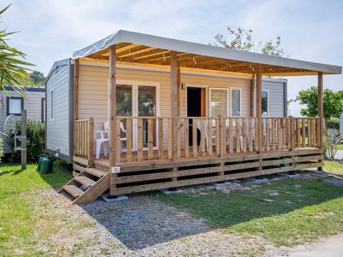 Mobilhome 6 personnes - C- Mobil-home Baltique climatisé 3 chambres