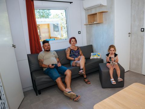 MOBILHOME 6 personnes - C- Mobil-home Caraïbes climatisé 2 chambres