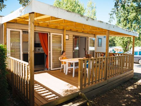 MOBILHOME 6 personnes - C- Mobil-home Caraïbes climatisé 2 chambres